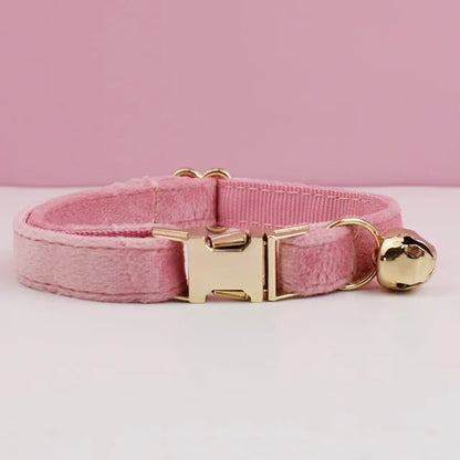 Gepersonaliseerde kattenhalsband roze