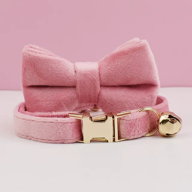 Gepersonaliseerde kattenhalsband roze